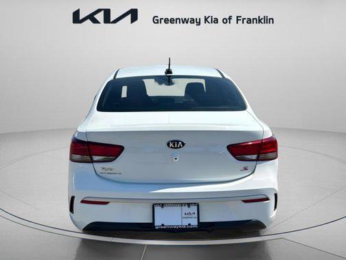 Clear White 2021 Kia Rio S