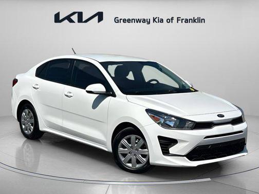 Clear White 2021 Kia Rio S