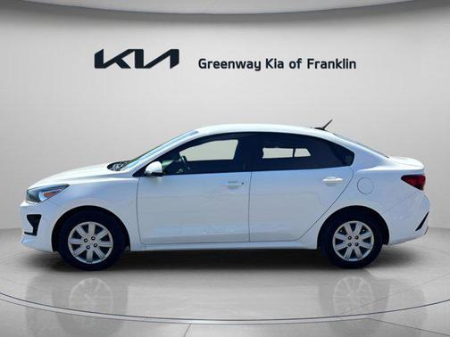 Clear White 2021 Kia Rio S