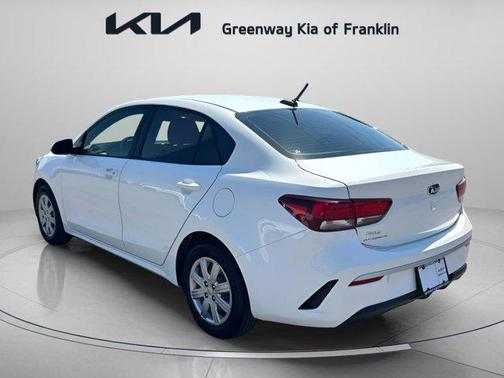 Clear White 2021 Kia Rio S