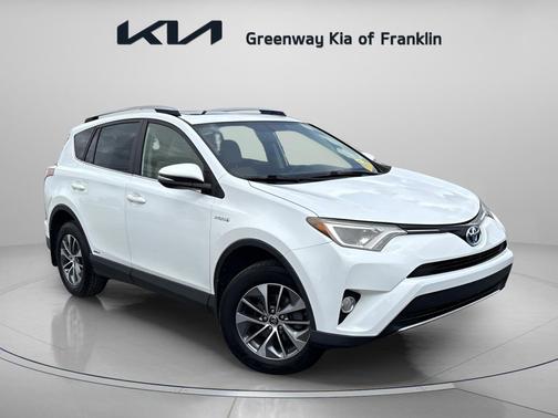 Super White 2016 Toyota RAV4 Hybrid XLE