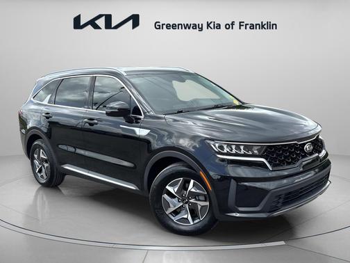 Aurora Black 2021 Kia Sorento Hybrid S
