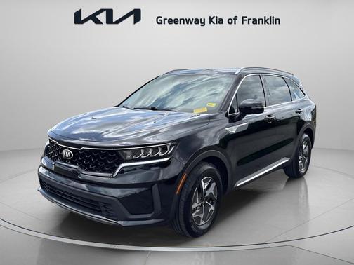 Aurora Black 2021 Kia Sorento Hybrid S
