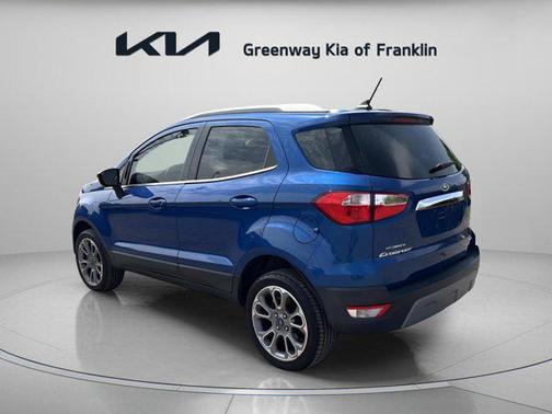 Lightning Blue Metallic 2019 Ford EcoSport Titanium