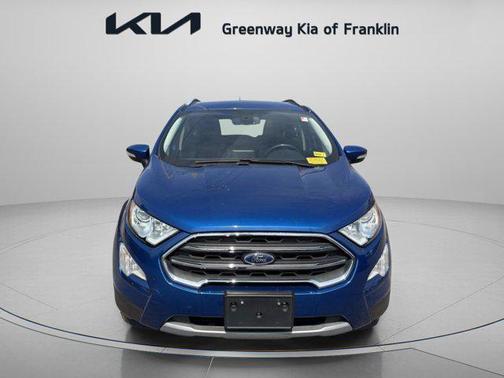 Lightning Blue Metallic 2019 Ford EcoSport Titanium