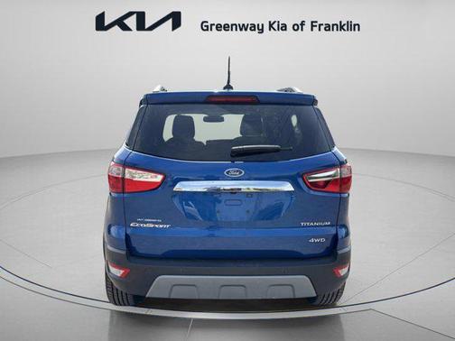 Lightning Blue Metallic 2019 Ford EcoSport Titanium