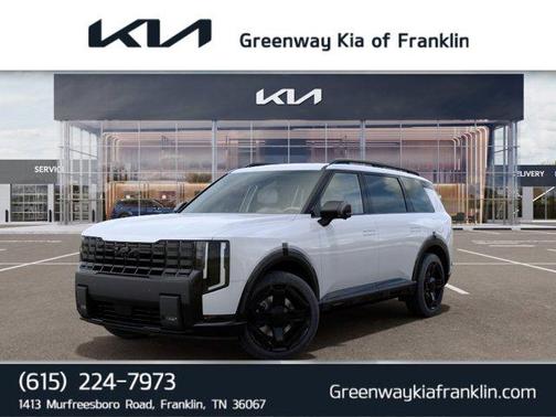 Glacial White Pearl 2027 Kia Telluride Hybrid X-Line SX
