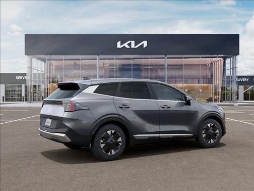 Steel Gray 2026 Kia Sportage Hybrid LX