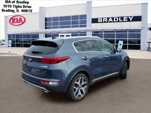 Blue 2017 Kia Sportage SX Turbo