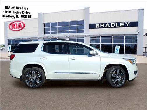 White 2019 GMC Acadia Denali
