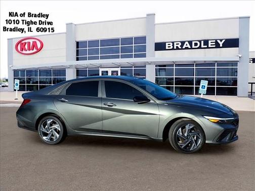 Gray 2025 Hyundai ELANTRA Sport