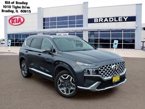 Portofino Gray 2021 Hyundai SANTA FE Limited