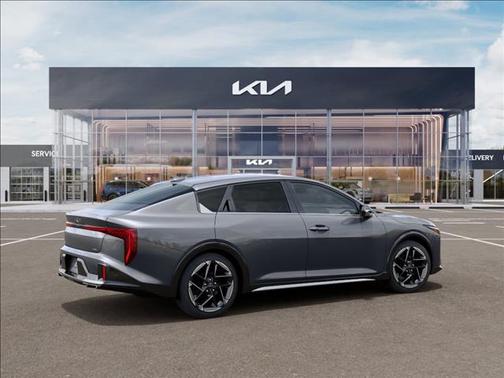 Steel Gray 2026 Kia K4 GT-Line