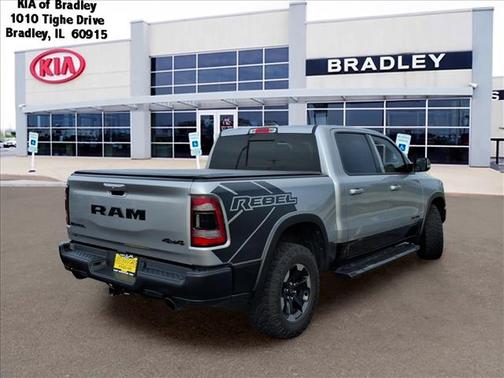 Silver 2020 RAM 1500 Rebel