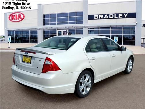 White 2012 Ford Fusion SE