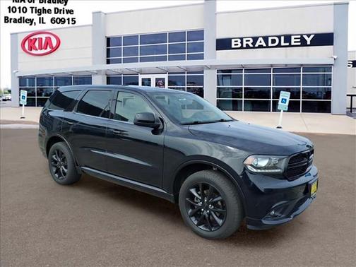 Black 2018 Dodge Durango SXT Plus
