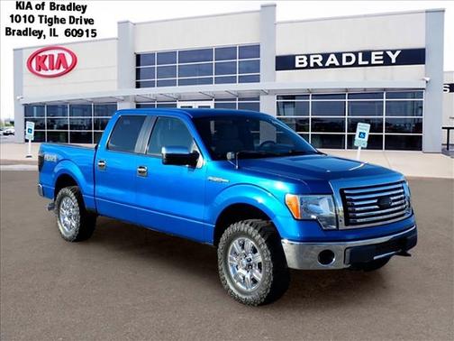 Blue 2012 Ford F-150 XLT