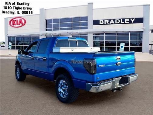 Blue 2012 Ford F-150 XLT