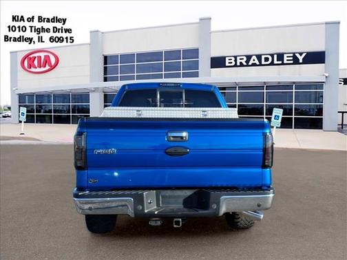 Blue 2012 Ford F-150 XLT