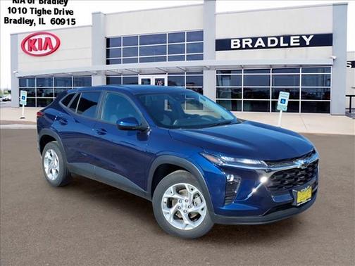 Blue 2024 Chevrolet Trax LS
