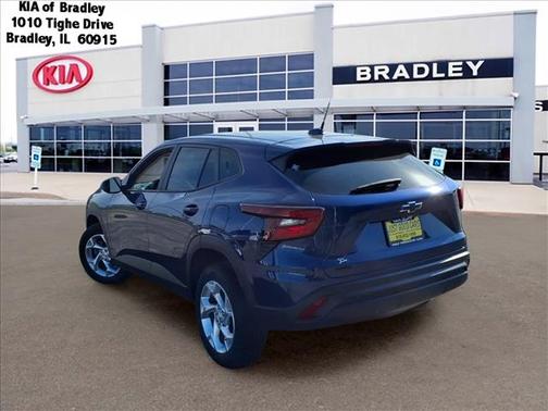 Blue 2024 Chevrolet Trax LS