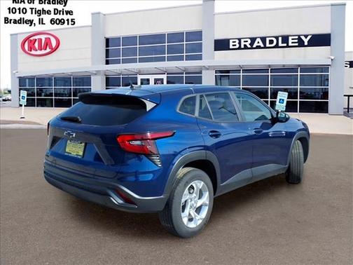 Blue 2024 Chevrolet Trax LS