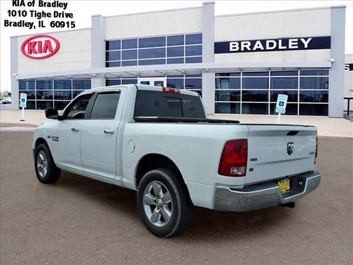 White 2017 RAM 1500 SLT