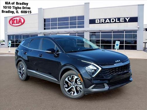 Black 2023 Kia Sportage EX