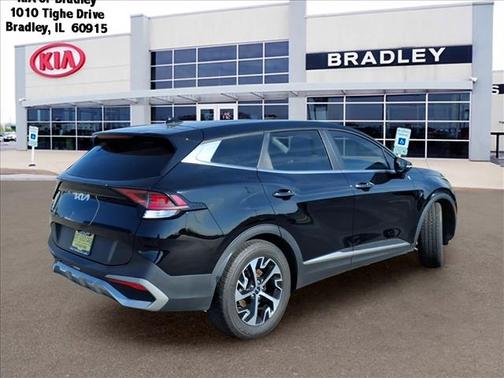 Black 2023 Kia Sportage EX
