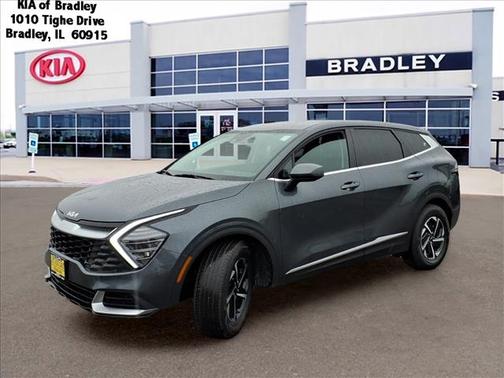 Gravity Gray 2024 Kia Sportage Hybrid LX