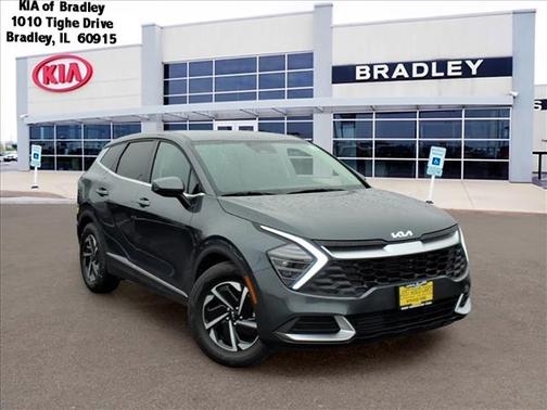 Gravity Gray 2024 Kia Sportage Hybrid LX