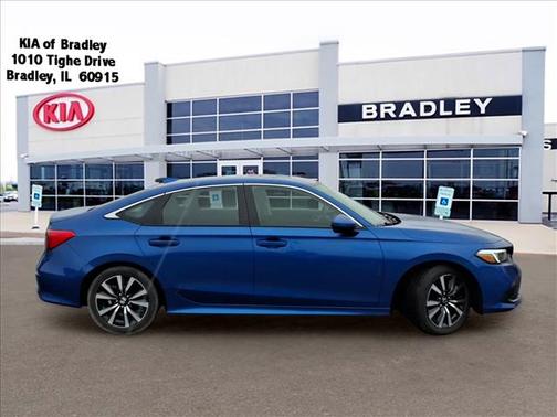 Blue 2023 Honda Civic EX