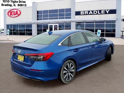 Blue 2023 Honda Civic EX