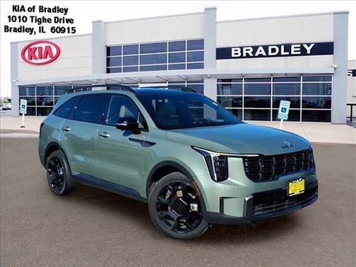 Green 2025 Kia Sorento SX