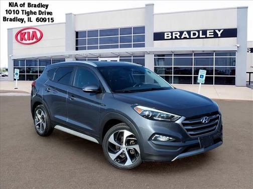 Gray 2017 Hyundai TUCSON Sport