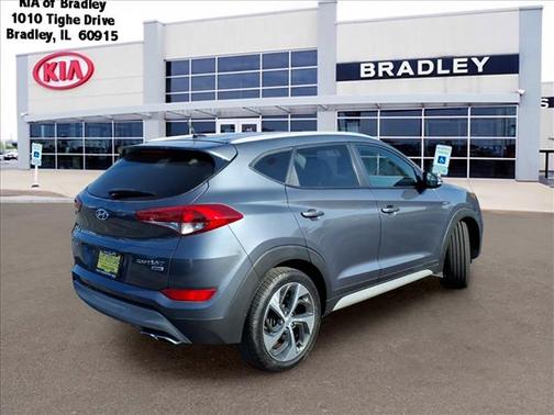Gray 2017 Hyundai TUCSON Sport