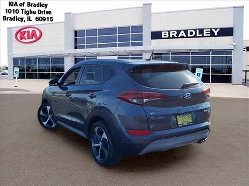 Gray 2017 Hyundai TUCSON Sport