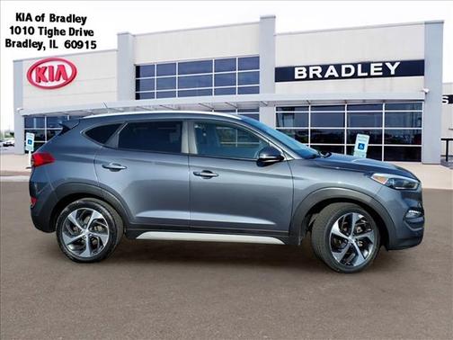 Gray 2017 Hyundai TUCSON Sport