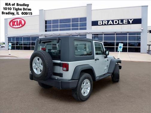 Silver 2008 Jeep Wrangler X