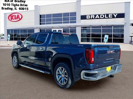 Blue 2021 GMC Sierra 1500 SLT