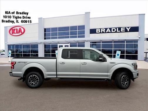 Silver 2018 Ford F-150 XLT