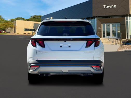 Creamy White Pearl 2026 Hyundai TUCSON Hybrid SEL