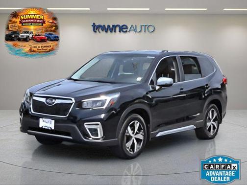 Crystal Black Silica 2021 Subaru Forester Touring