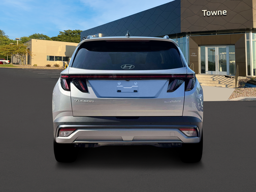 Shimmering Silver 2026 Hyundai TUCSON Hybrid Limited