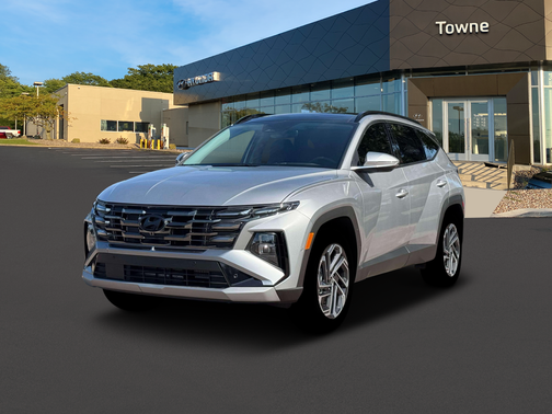 Shimmering Silver 2026 Hyundai TUCSON Hybrid Limited