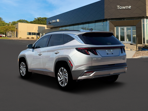 Shimmering Silver 2026 Hyundai TUCSON Hybrid Limited