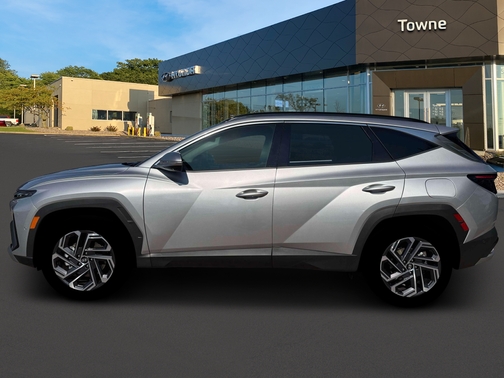 Shimmering Silver 2026 Hyundai TUCSON Hybrid Limited