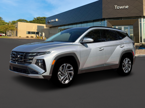 Shimmering Silver 2026 Hyundai TUCSON Hybrid Limited