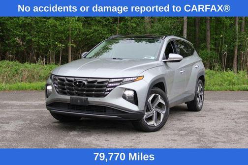 Shimmering Silver 2022 Hyundai TUCSON Limited
