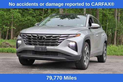 Shimmering Silver 2022 Hyundai TUCSON Limited